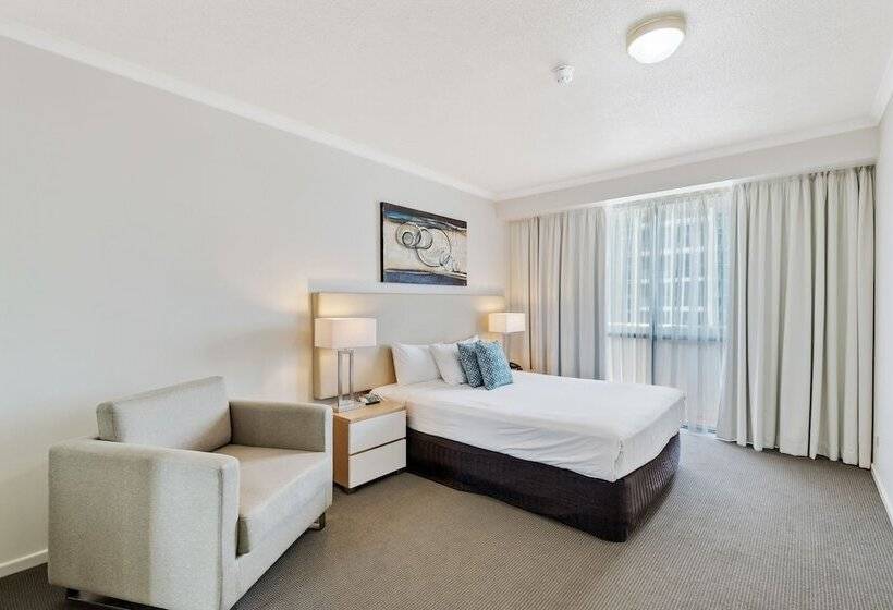 1ベッドルームのデラックスアパートメント, Dockside Brisbane
