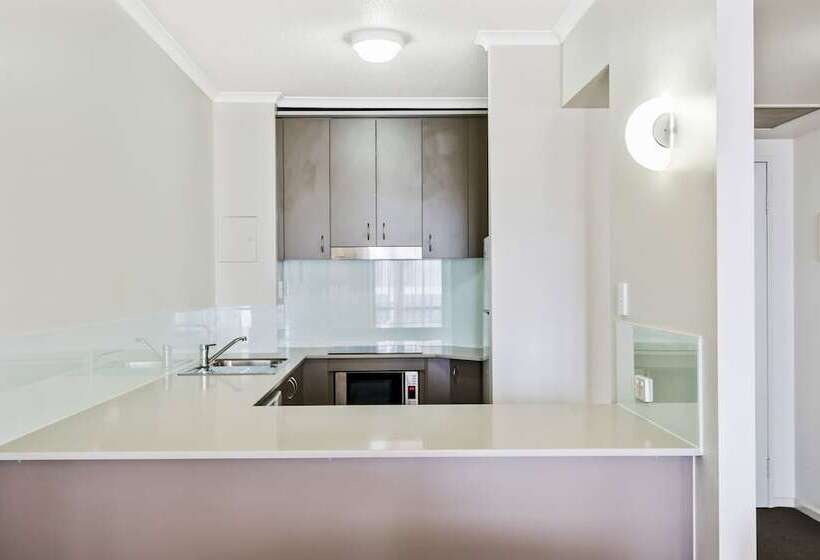 1ベッドルームのデラックスアパートメント, Dockside Brisbane