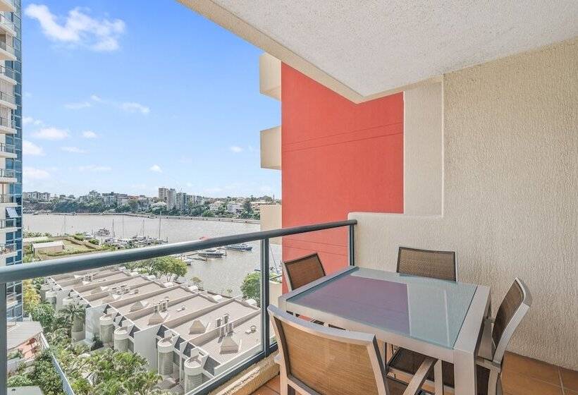 1ベッドルームのデラックスアパートメント, Dockside Brisbane