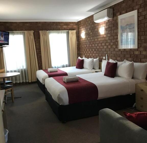 غرفه قياسيه سريرين مزدوجين, Courtyard Motor Inn