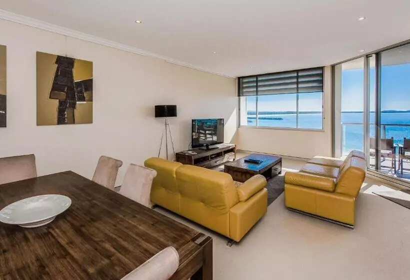آپارتمان 1 خوابه با چشم‌انداز دریا, Sandcastle Apartments