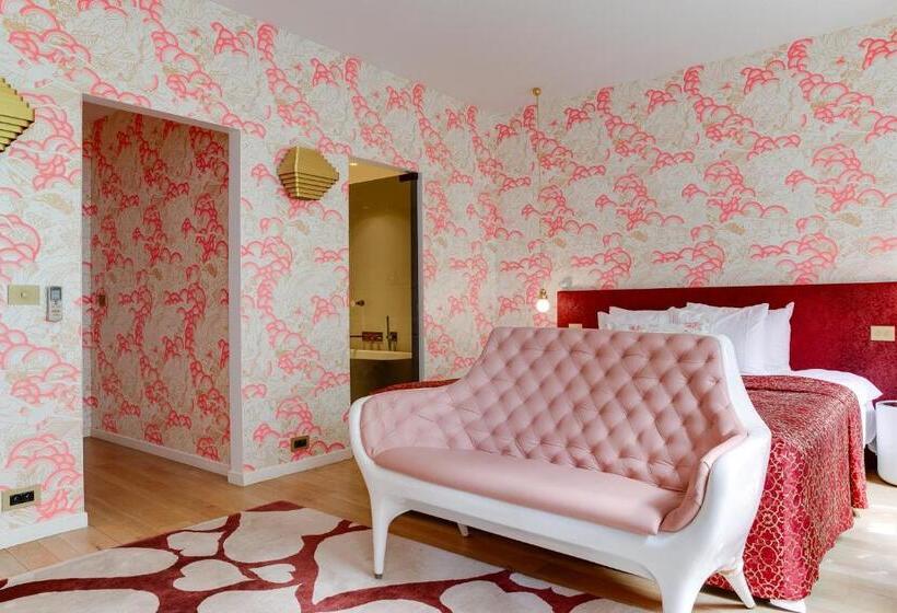 غرفة ديلوكس سرير كينج, Small Luxury Hotel De Witte Lelie