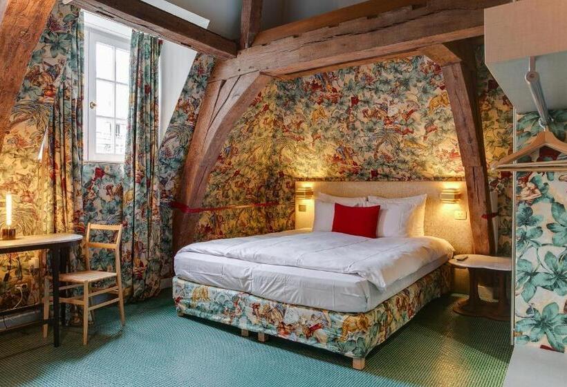 חדר דחוקס עם מיטת קינג, Small Luxury Hotel De Witte Lelie