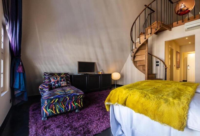 غرفة سوبيريور سرير كينج, Small Luxury Hotel De Witte Lelie