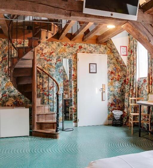 חדר דחוקס עם מיטת קינג, Small Luxury Hotel De Witte Lelie