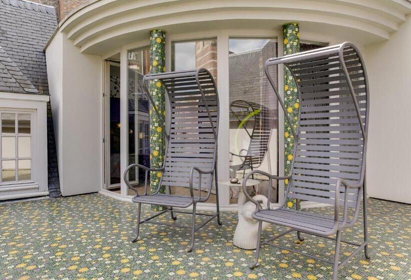 חדר דחוקס עם מיטת קינג, Small Luxury Hotel De Witte Lelie