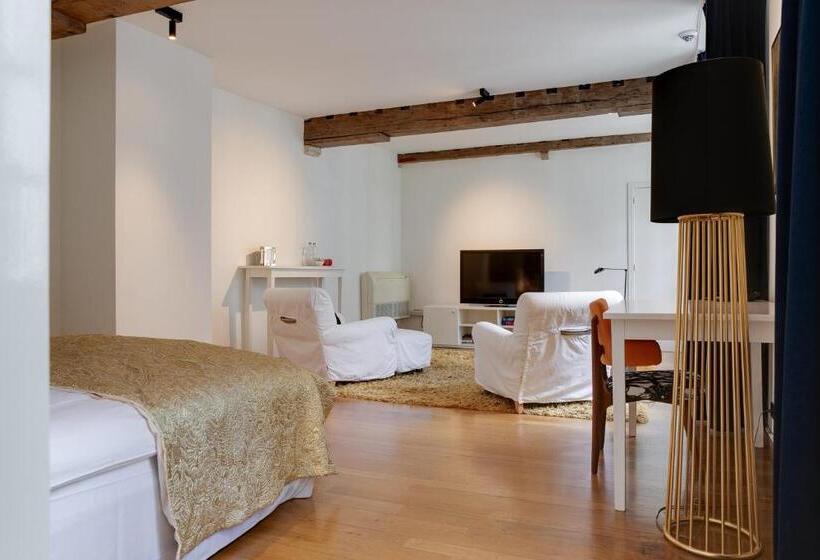 غرفة سوبيريور سرير كينج, Small Luxury Hotel De Witte Lelie