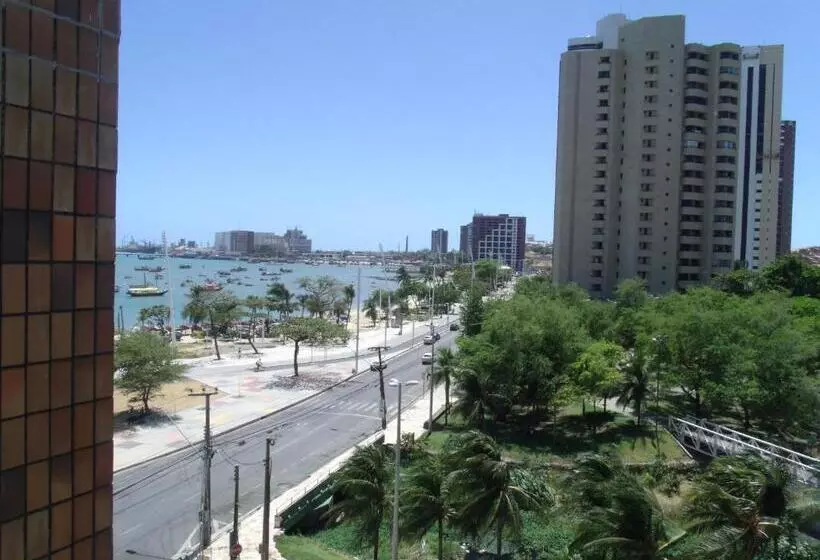 آپارتمان 1 خوابه با چشم‌انداز جانبی دریا, Iracema Residence Hotel Flat