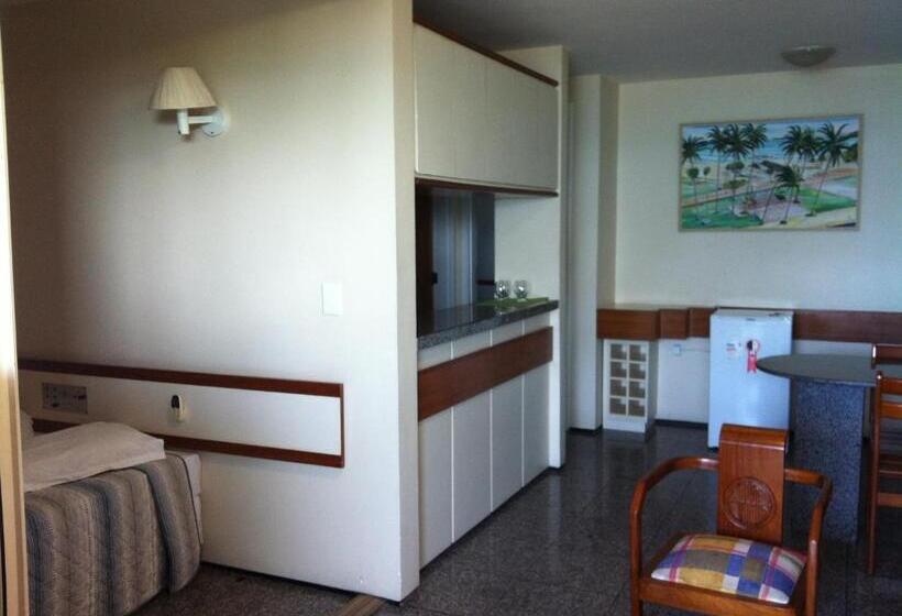 דירת סופריור, חדר שינה 1, נוף לים, Iracema Residence Hotel Flat