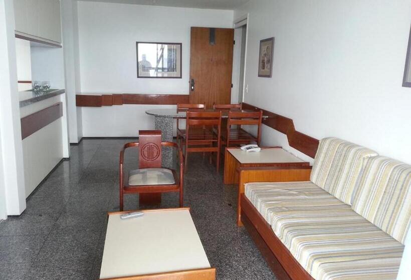 1침실 수피리어 아파트 바다 전망, Iracema Residence Hotel Flat