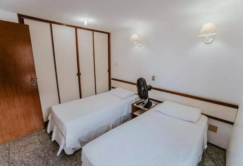 آپارتمان 2 خوابه با چشم‌انداز دریا, Iracema Residence Hotel Flat