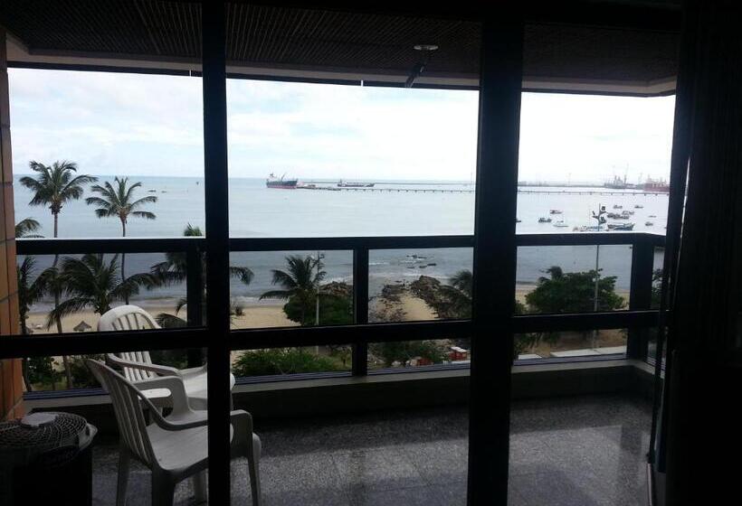 침실 2개 바다 전망 아파트, Iracema Residence Hotel Flat