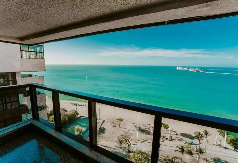 آپارتمان 2 خوابه با چشم‌انداز دریا, Iracema Residence Hotel Flat