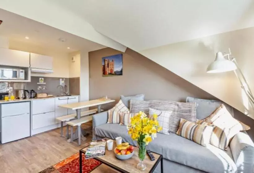 آپارتمان 1 خوابه با چشمانداز باغ, Lion Hotel & Studio Apartments