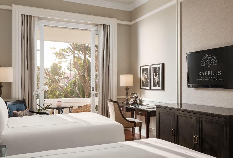 스탠다드 룸 풀장 전망, Raffles Hotel Le Royal