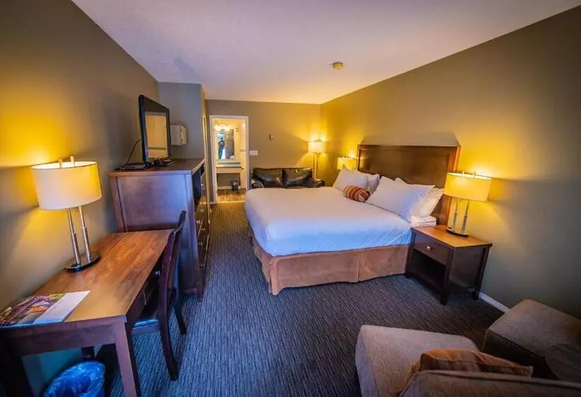 キングサイズベッドのスイートルーム, Alpine Inn & Suites
