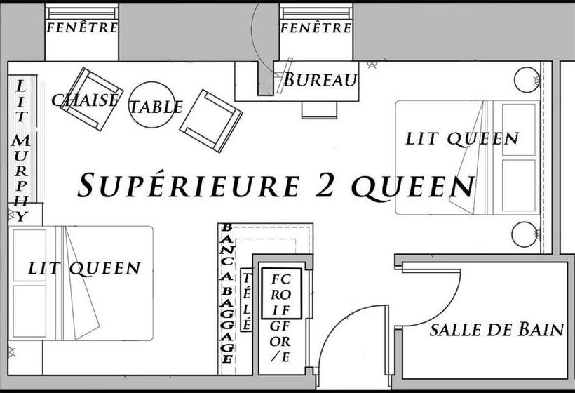 اتاق سوپریور, Du Vieux Quebec