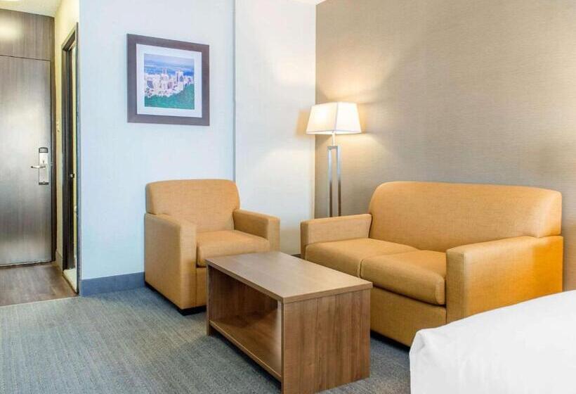 带大床的行政房间, Quality Hotel Dorval Aeroport
