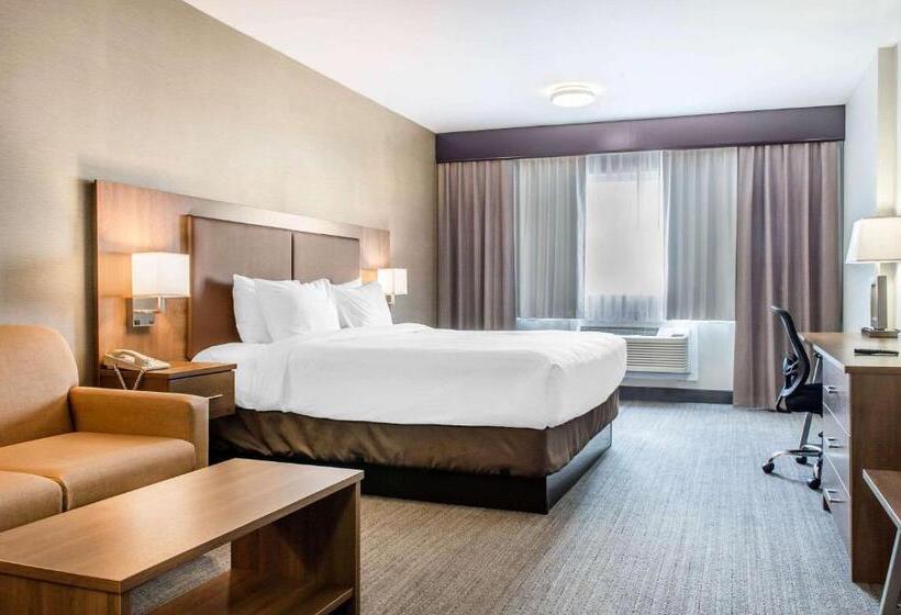 带大床的行政房间, Quality Hotel Dorval Aeroport