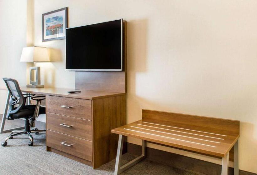 带大床的行政房间, Quality Hotel Dorval Aeroport