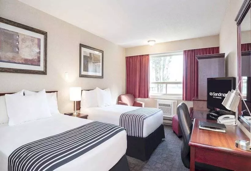 ２ダブルベッドのスタンダードルーム, Sandman Hotel Cranbrook