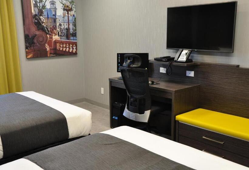 اتاق سوپریور با تخت بزرگ, & Suites Le Dauphin Quebec