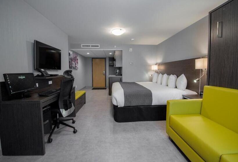 اتاق سوپریور با تخت بزرگ, & Suites Le Dauphin Quebec