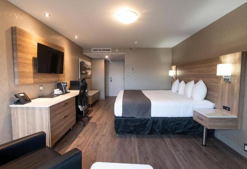 اتاق استاندارد با تخت بزرگ, & Suites Le Dauphin Quebec