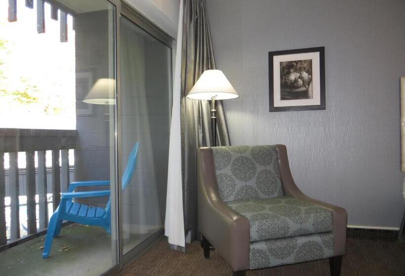 מיטת קינג בסוויטה, Toronto Don Valley Hotel And Suites