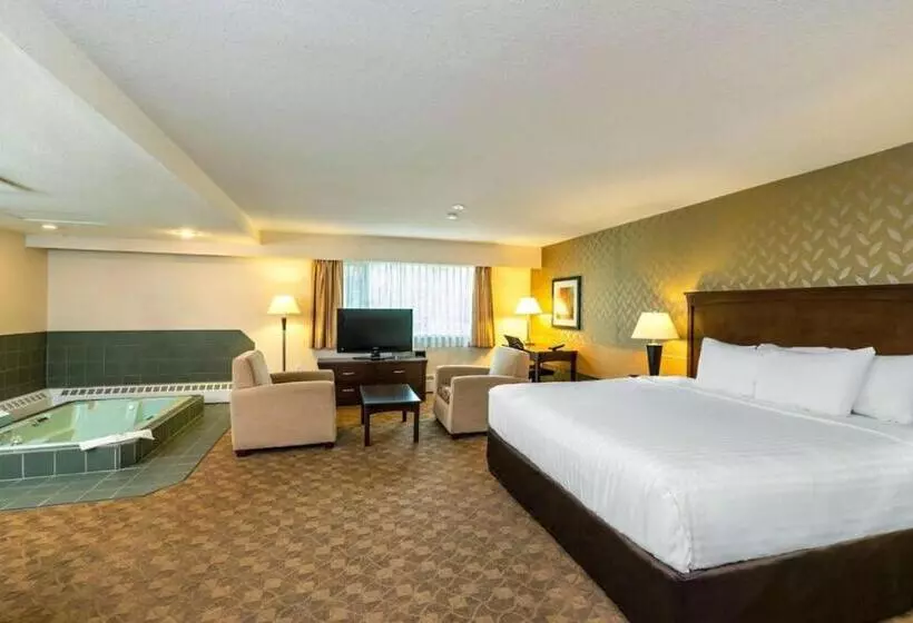 اتاق لوکس با تخت بزرگ, Prestige Riverside Lodge Quesnel