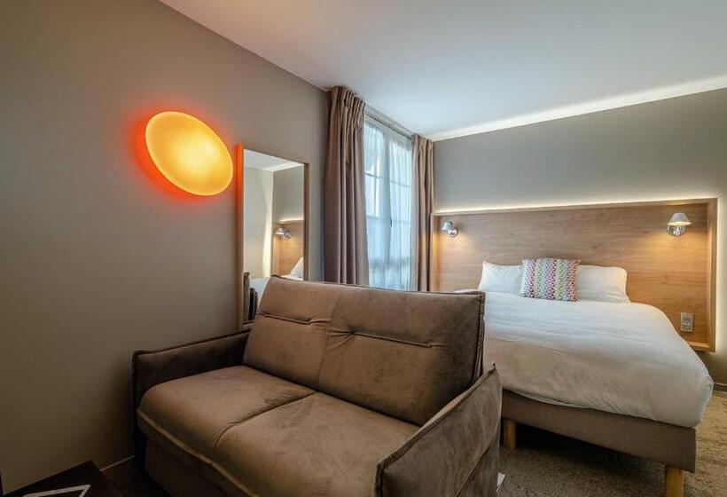 标准三人间, Campanile Caen Centre  Gare