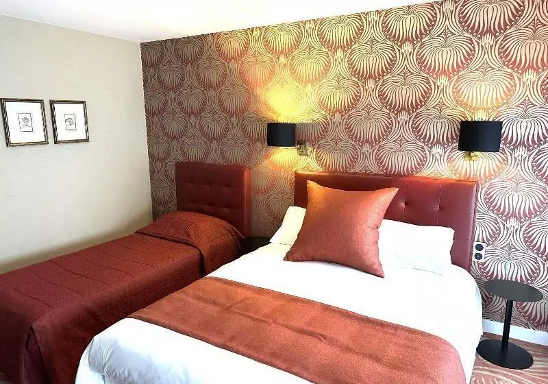 スタンダード４人部屋, Churchill Hotel Bayeux Centre