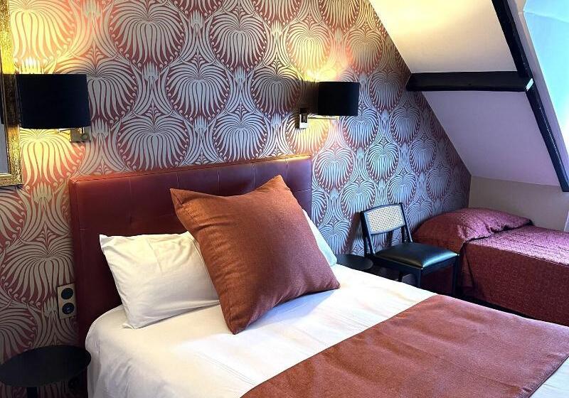 スタンダード４人部屋, Churchill Hotel Bayeux Centre