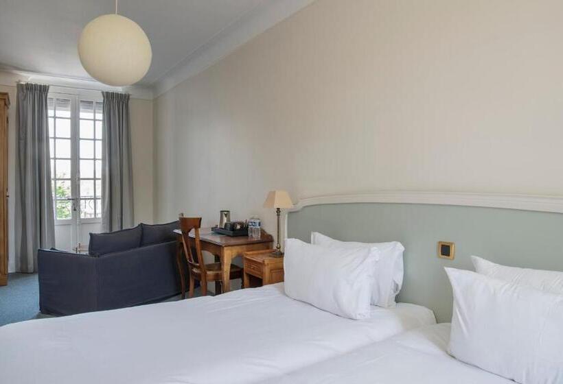 חדר סטנדרט עם טרסה, Hôtel Restaurant De La Poste & Du Lion D Or