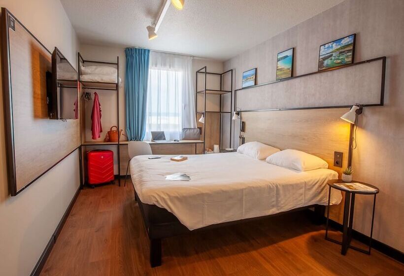 ダブルベッドスタンダードルーム, Ibis Cherbourg La Glacerie
