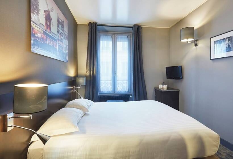 スタンダードシングルルーム, Logis Hôtel Jardin De Villiers