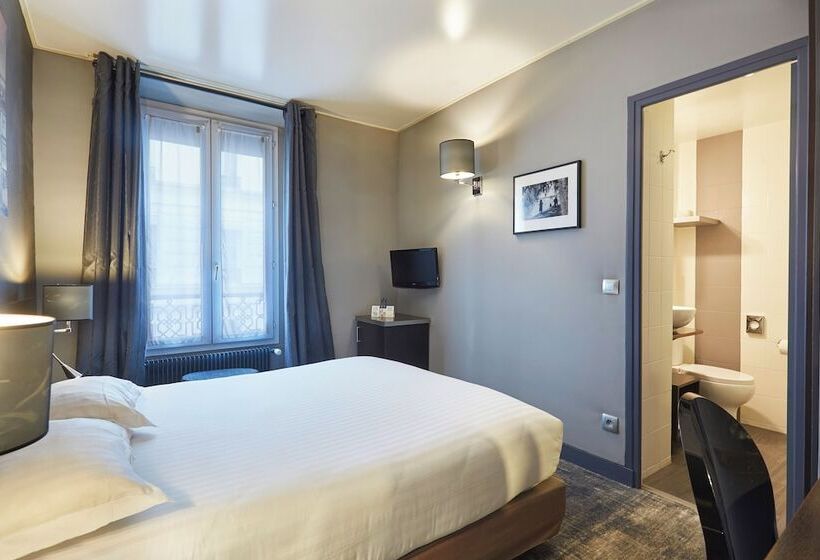 スタンダードシングルルーム, Logis Hôtel Jardin De Villiers