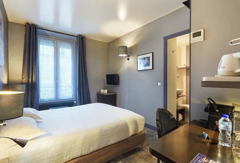 スタンダードシングルルーム, Logis Hôtel Jardin De Villiers