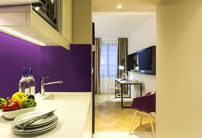 １ベッドルームアパートメント, Citadines Opéra Paris