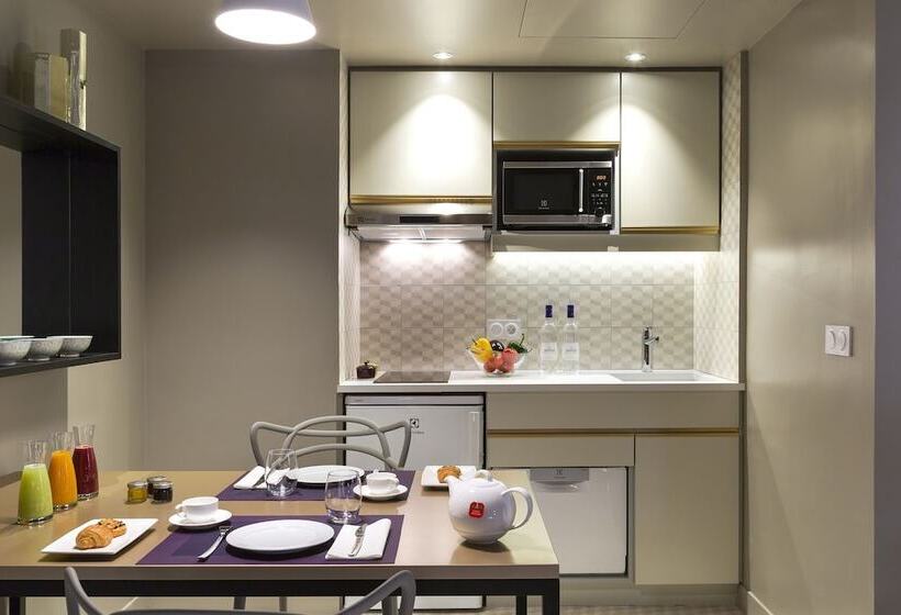 1ベッドルームアパートメント, Citadines Opéra Paris