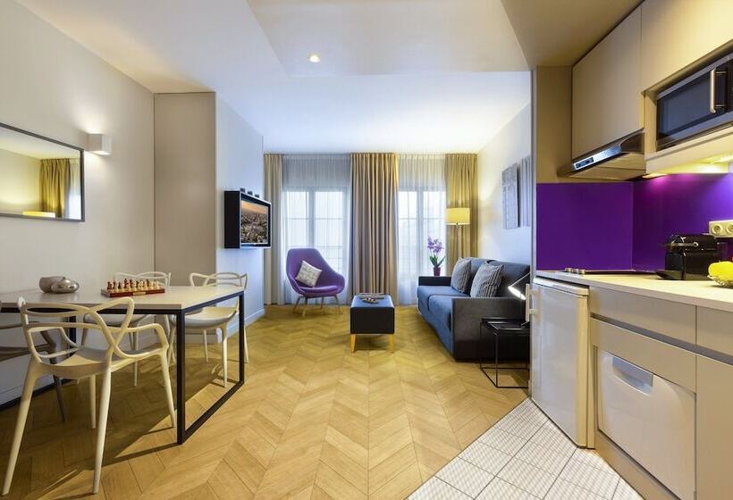 一ベッドルームエクゼクティブアパートメント, Citadines Opéra Paris