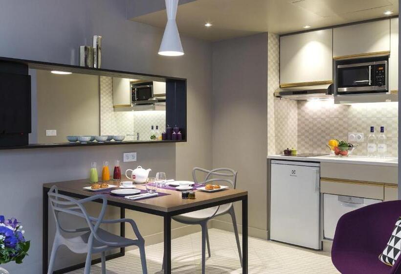 １ベッドルームアパートメント, Citadines Opéra Paris