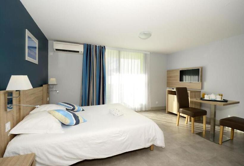 Семейное Студио, Residence Odalys Aqualia