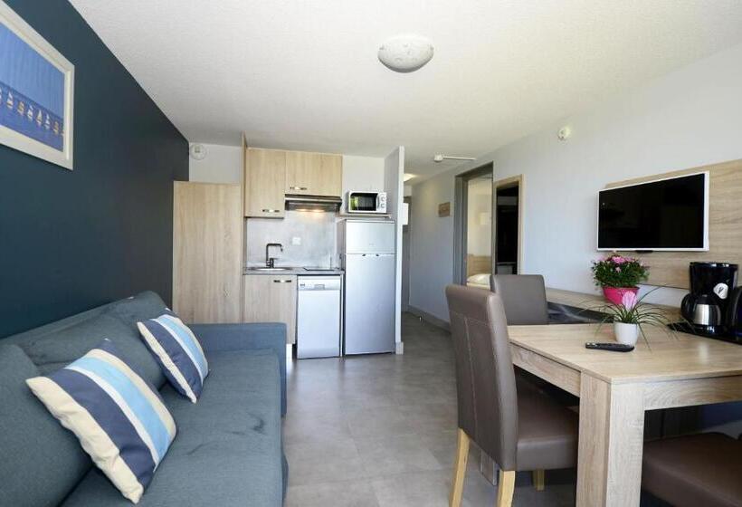 شقة غرفة واحدة, Residence Odalys Aqualia