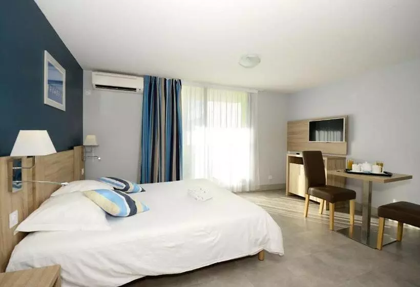 １ベッドルームのデラックスアパートメント, Residence Odalys Aqualia