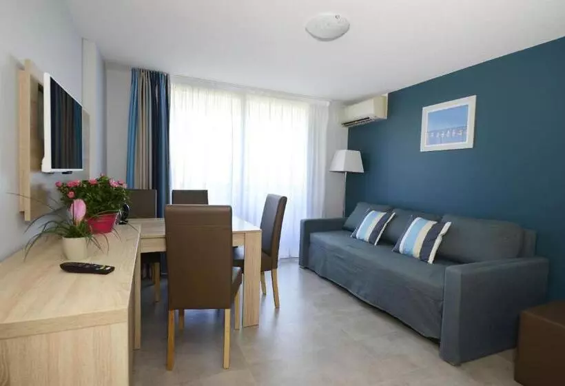 １ベッドルームのデラックスアパートメント, Residence Odalys Aqualia