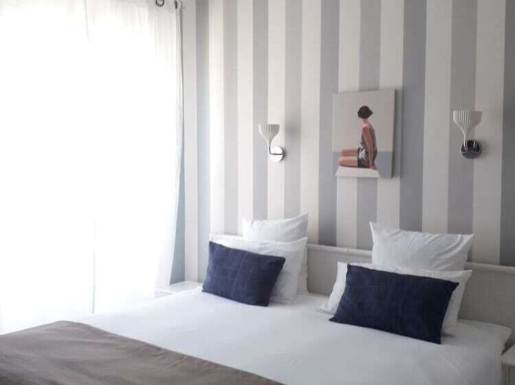Номер Стандарт Боковой Вид на Море, Hôtel The Originals Miramar, Royan Pontaillac