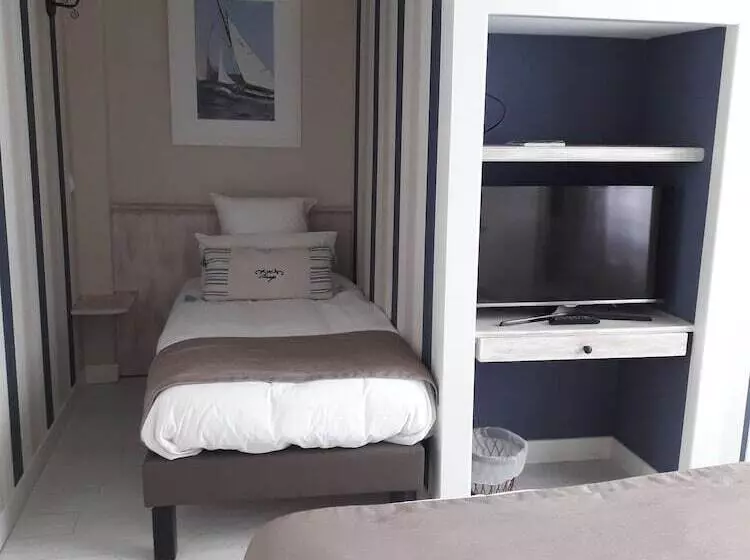 スタンダードトリプルルーム, Hôtel The Originals Miramar, Royan Pontaillac