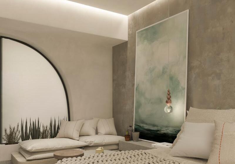 标准间侧面带海景, Eliros Mare Beachfront Poem