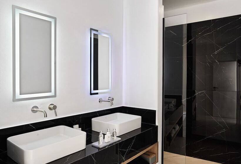 침실 2개 빌라 바다 전망, Kouros Hotel & Suites